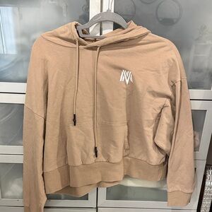 Tan Hoodie Sweatshirt
